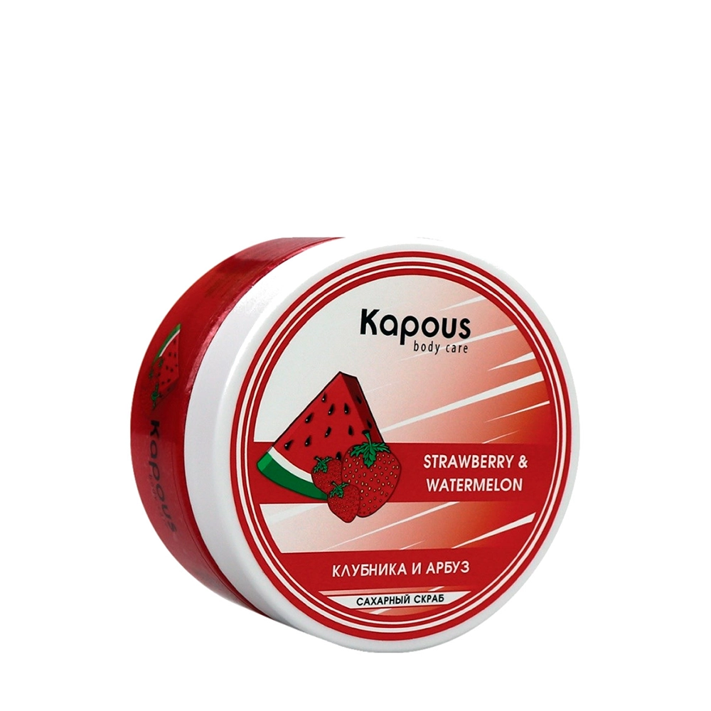 Скраб сахарный Клубника и Арбуз / Body Care 200 мл