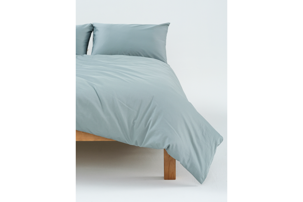 Постельное белье GoodNight Сатин Делюкс евро (с нав. 50х70) вода