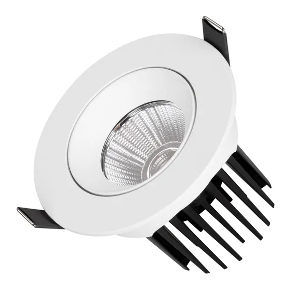 Светильник MS-ATOLL-BUILT-TURN-R94-10W Warm3000 (WH, 36 deg, 230V) (Arlight, IP54 Металл, 5 лет) 044598