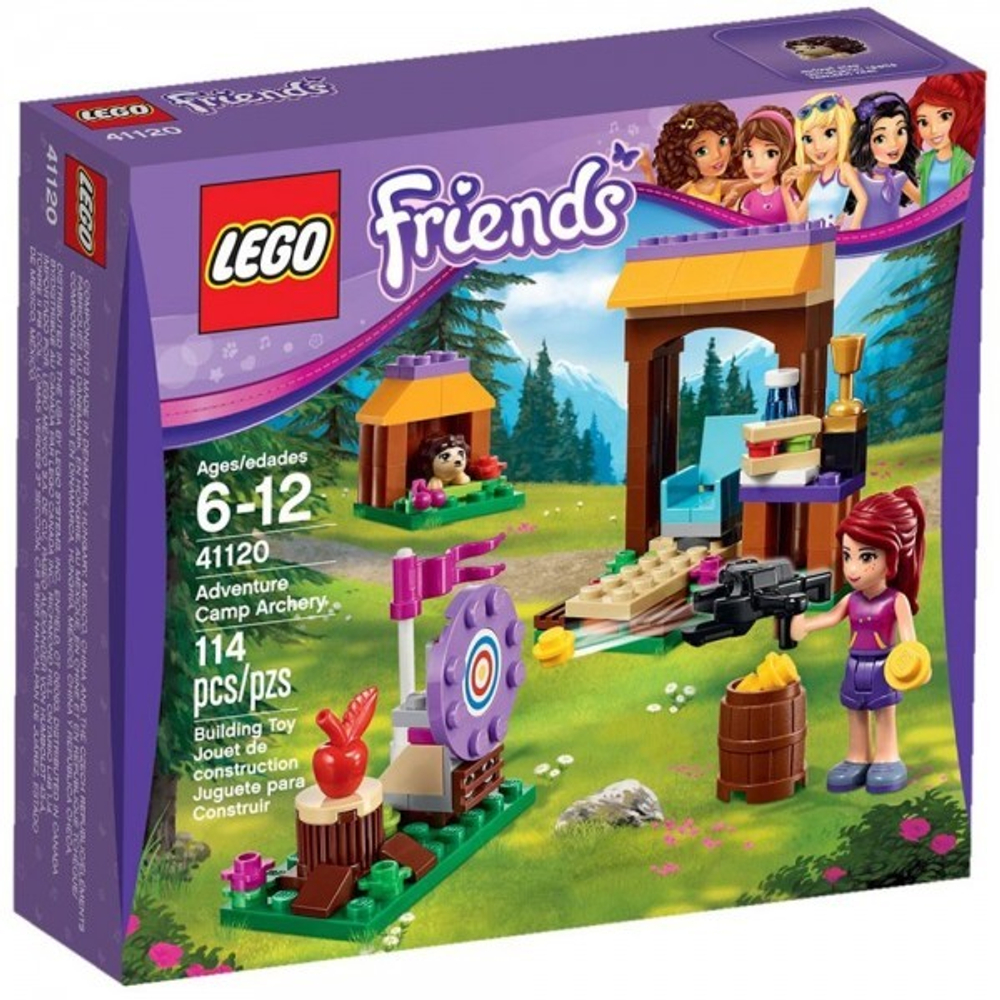 LEGO Friends: Спортивный лагерь: Стрельба из лука 41120 — Adventure Camp Archery — Лего Френдз Друзья Подружки