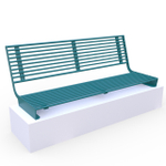 Скамейка на подпорную стенку Бореаз