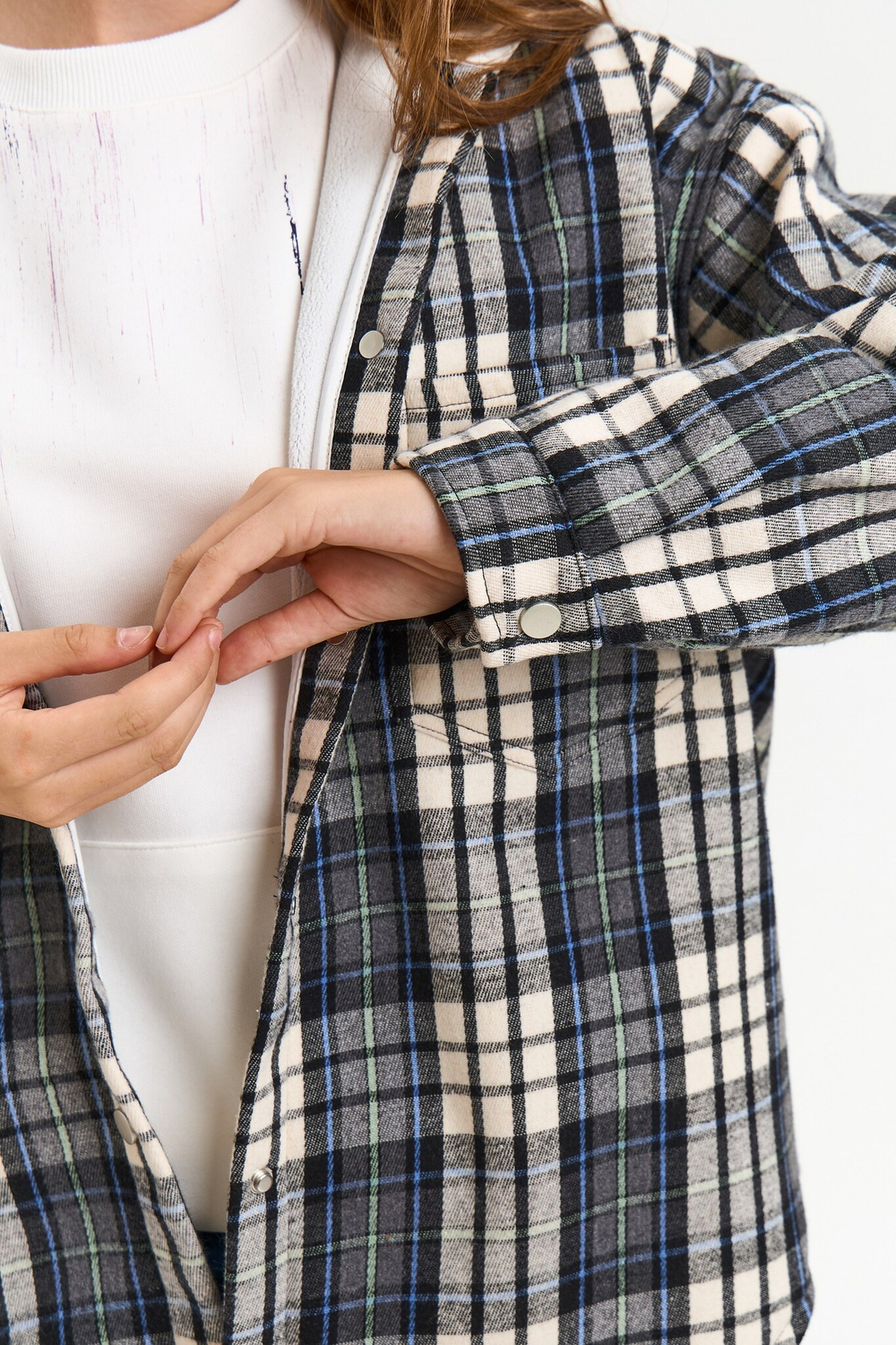 Рубашка дл/р уни Miasin B-JCK35495