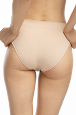 Трусики-слипы Bamboo со средней линией талии (Размер: M) (Цвет: черный)