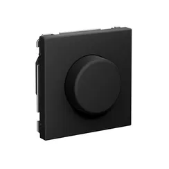 Светорегулятор поворотно-нажимной (диммер) ArtGallery LED RC 400Вт механизм карбон SE GAL001023