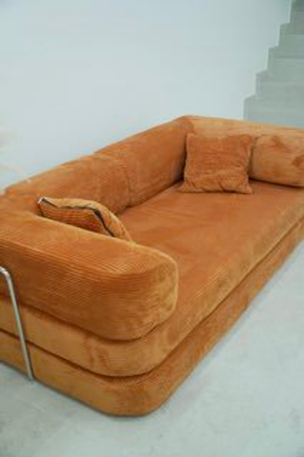 Бескаркасный модульный диван TEDDY (терракотовый)