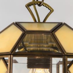 Citilux Фасет CL441111 Подвесной светильник витражный Бронза