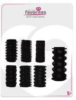 Насадки для пениса Dream Toys Penis Sleeves Set – 7 текстур, 4,3 см