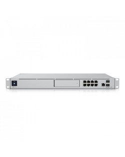 UBIQUITI UDM-SE Маршрутизатор, 1*10G SFP+, 8*GbE RJ45 LAN ports(2) PoE+,(6) PoE, 1*10G SFP+,1*2.5 GbE RJ45 WAN ports, 1*3.5" NVR HDD Слот