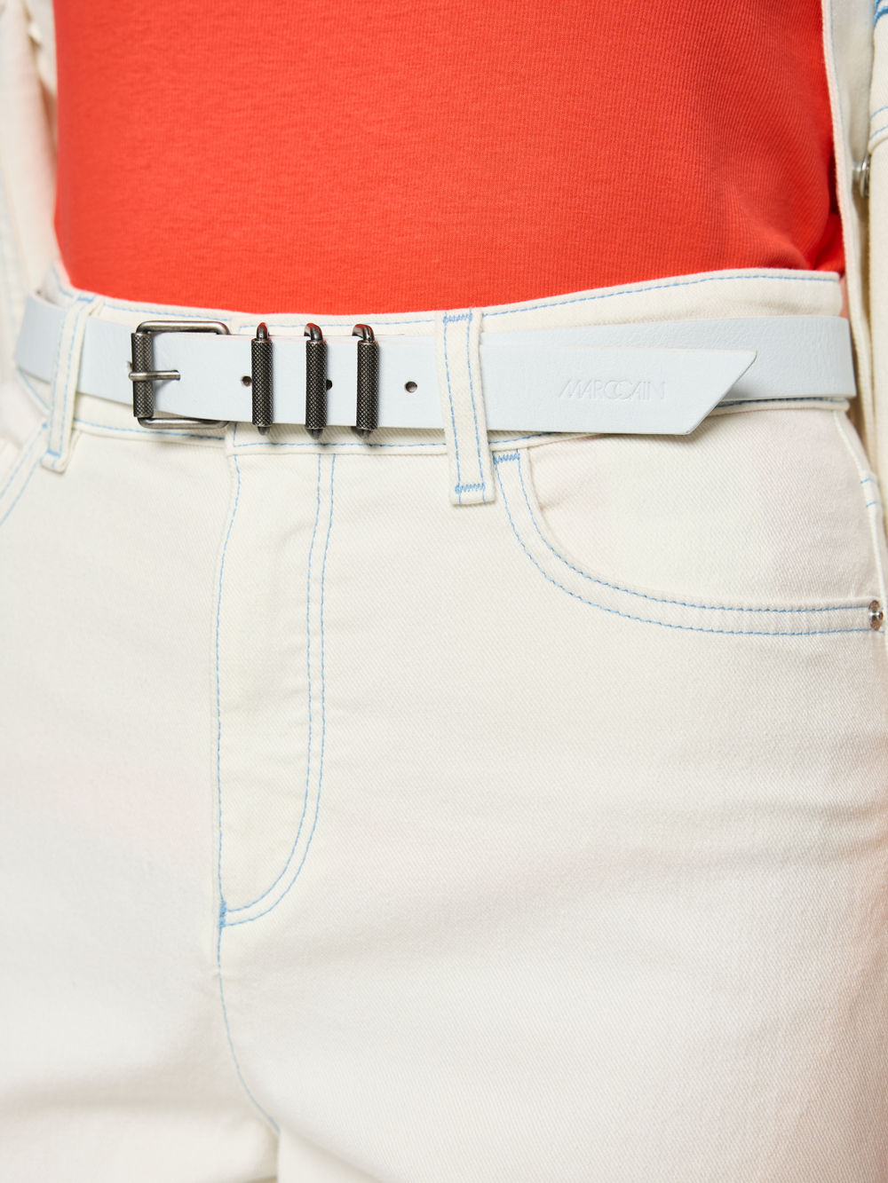 Джинсовые шорты из хлопка