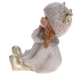 GAEM Фигурка декоративная "Мальчик/Девочка", L5,5 W6 H6,5 см, 2в.