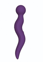 Перезаряжаемый Wand массажер Infinite Cassi (сливовый ) (Цвет: сливовый)