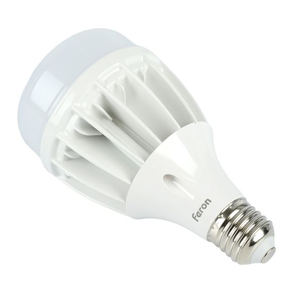 Лампа светодиодная Feron E27-E40 30W 6400K Цилиндр Матовая LB-65 25537