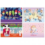 Альбом для рисования А4 8 л."Mix. Девочки",эконом, в ассорт.(BG)