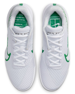 Мужские кроссовки теннисные Nike Zoom Vapor Pro 2 - белый, зеленый