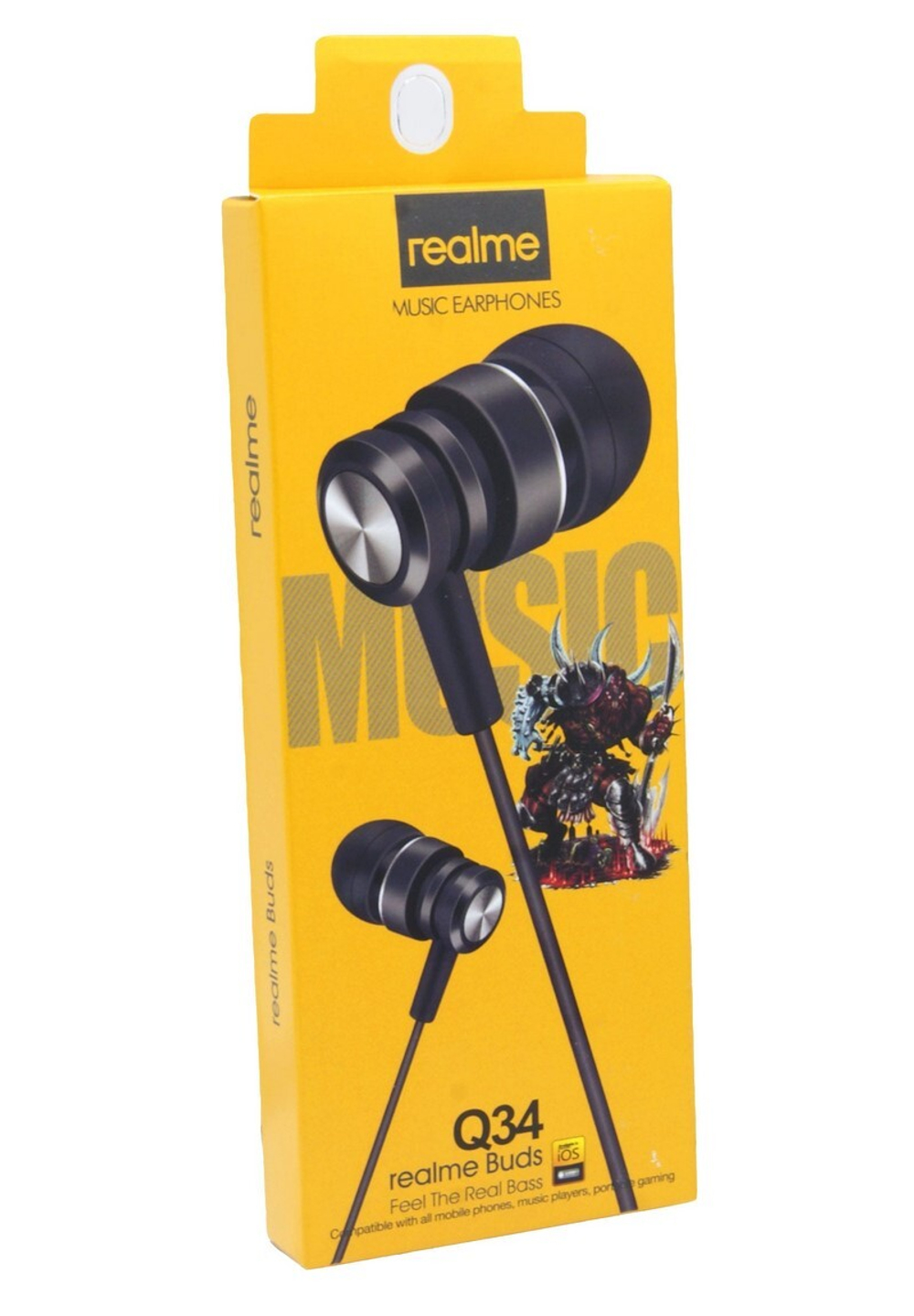 Наушники с микрофоном REALME Q34 (черный)