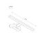 Подсветка для зеркал Nowodvorski Cezanne Led M White 10684