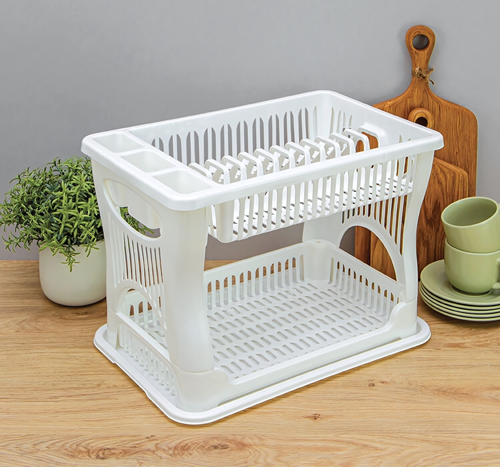 Сушилка для посуды 2-х ярусная М1175