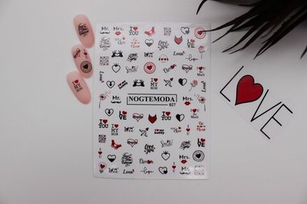 Nogtemoda Наклейки для ногтей Classic 027