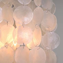 Подвесной светильник Eurosvet Sandra 60185/1 хром/перламутр