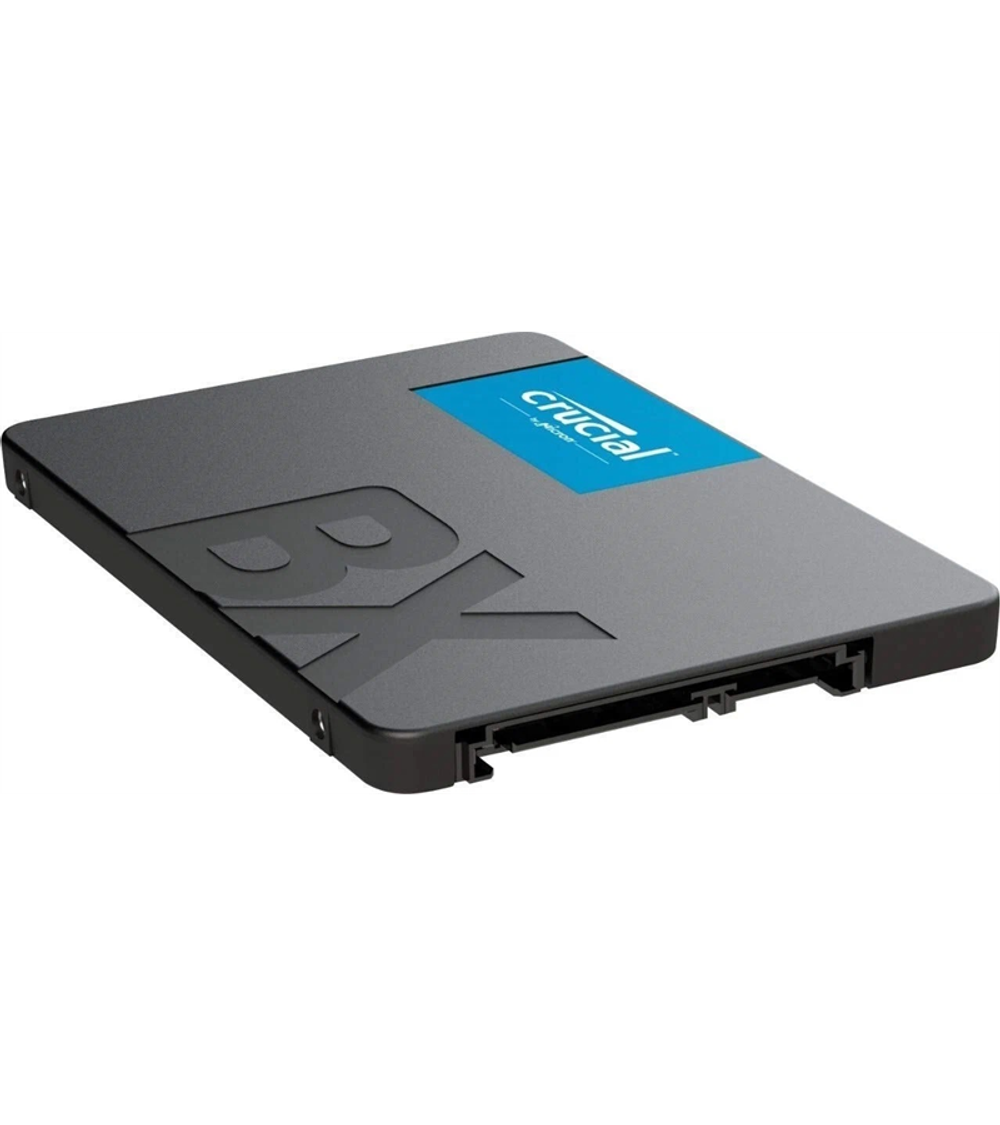 Crucial SSD Disk BX500 500GB SATA 2.5” 7mm (with 9.5mm adapter) SSD, 1 year