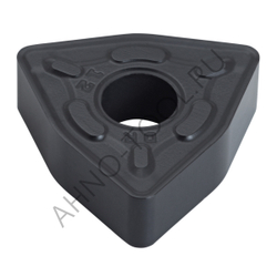 Пластина твердосплавная ISO WNMG080408-PRA ACP30B AHNO по стали, черновая