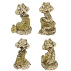 GAEM Фигурка декоративная "Змея", L3,5 W4 H6,5 см, 4в.