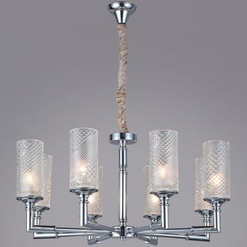 Люстра потолочная ILLUMICO E14  IL8683-8P-10 CR