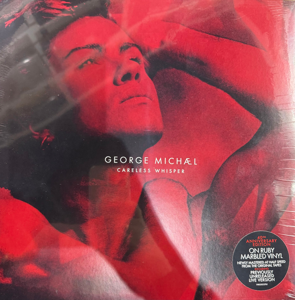 Виниловая пластинка George Michael ‎– Careless Whisper 12", 45 RPM Red
