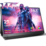 16.1" Портативный монитор с магнитным чехлом Ugame J5 2K IPS 2560х1440, 144 Гц