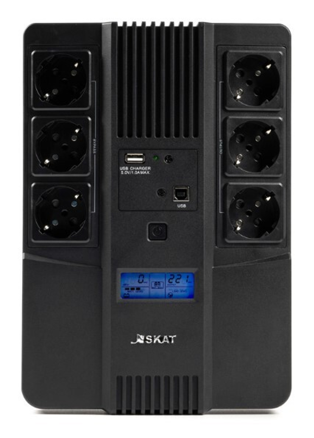Источник бесперебойного питания  Бастион SKAT-UPS 800-AID-IN-1x9