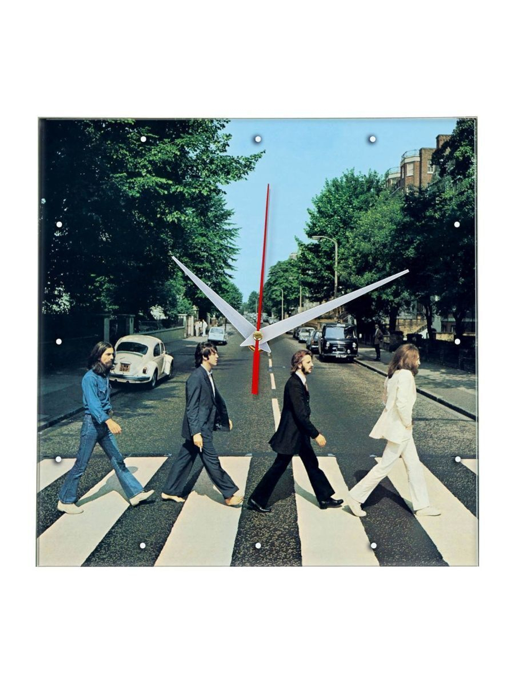 Настенные часы "the beatles road"