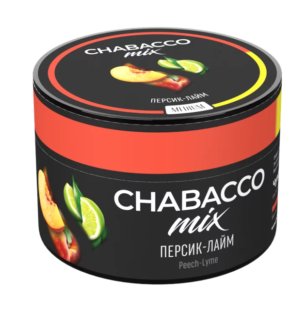 Бестабачная смесь Chabacco Mix Medium - Peach Lime 50 г