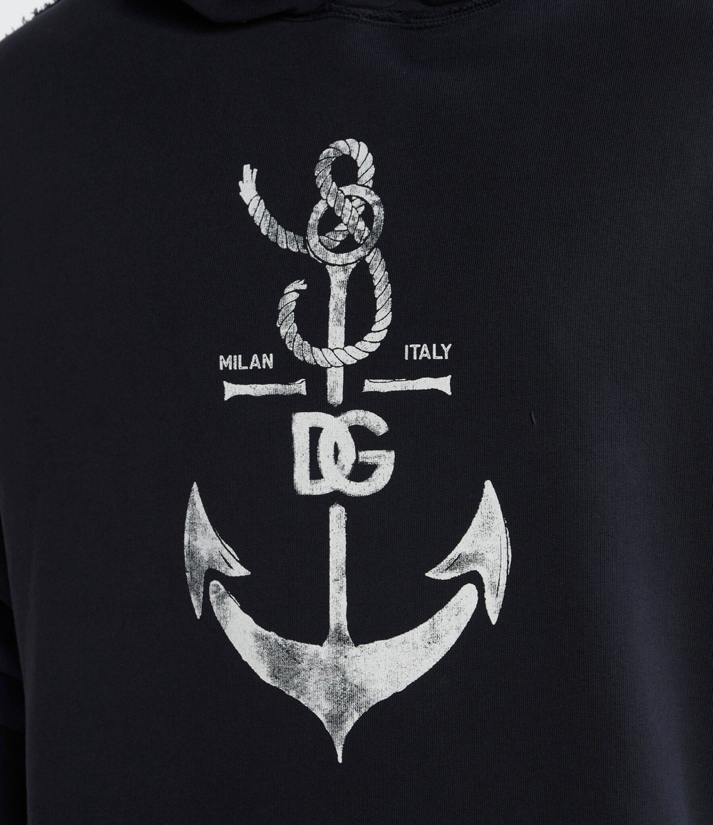 Худи Dolce & Gabbana - темно-синий(G9AUOT G7K5V)