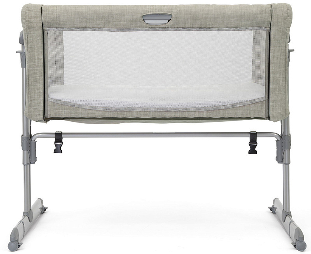 Детская приставная кроватка Joie Roomie Glide Almond