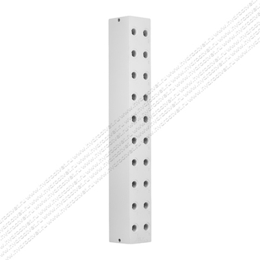 EM213/10Y - Десятиместная присоединительная плита для гидравлических распределителей NG6