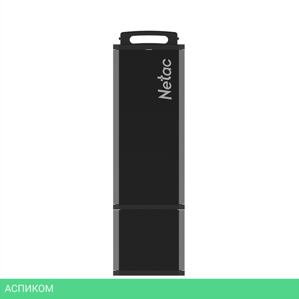 USB Flash-накопитель Netac U351 32Gb серый (NT03U351N-032G-20BK)