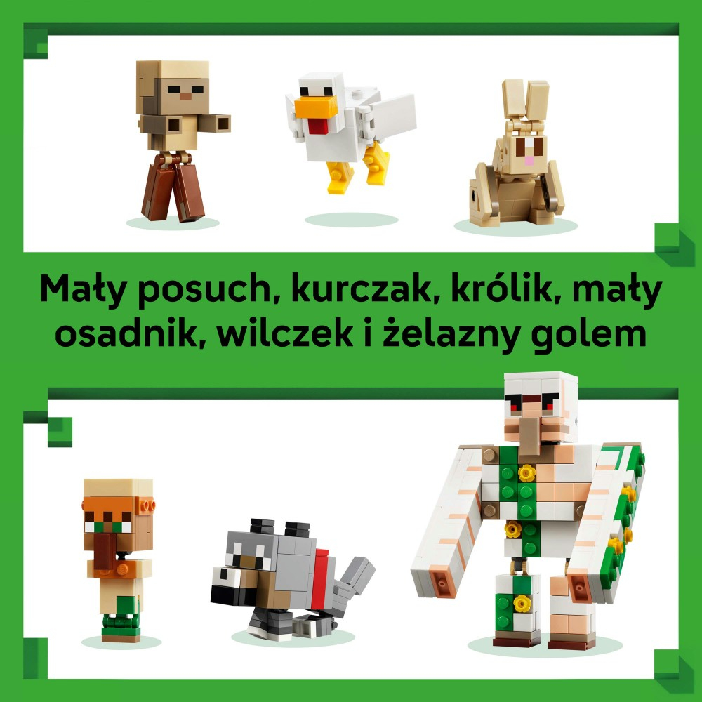 Конструктор LEGO Minecraft 21592 Атака куриного всадника в пустыне — фото 6