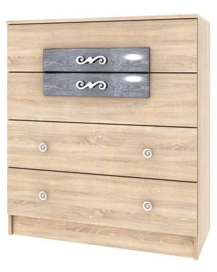 дуб сонома / дуб шале серебро