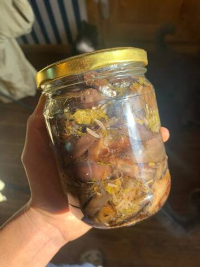 Баклажаны с чесноком