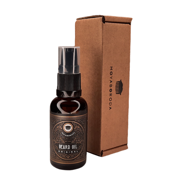 Масло для бороды и усов MOYABORODA "ORIGINAL" ("Ориджинал", органик, без аромата) (30мл.)