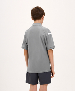 Поло CAMP 2 Poly Polo, серый, детский