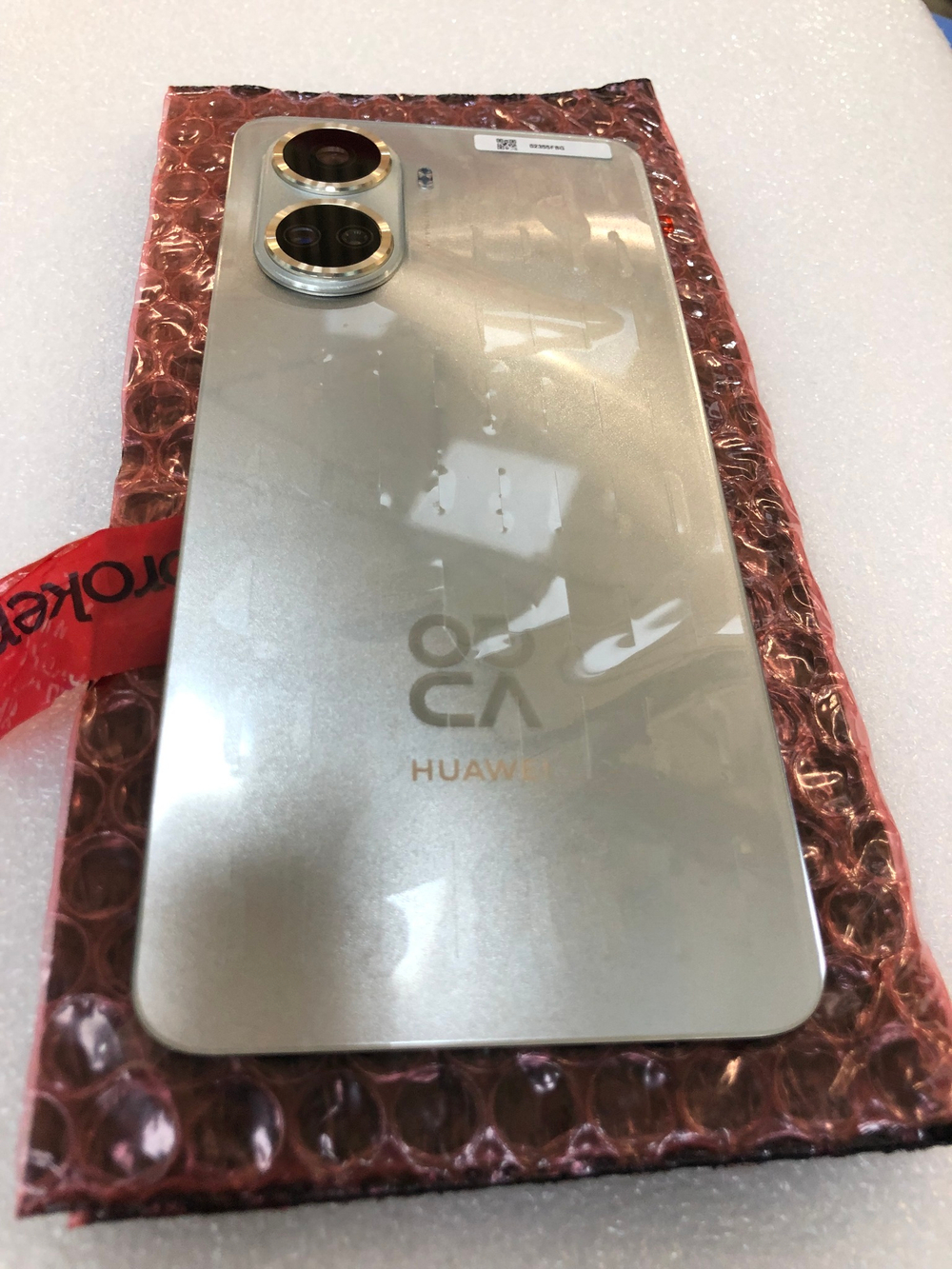 Задняя крышка для Huawei Nova 10 SE серебро Оригинал