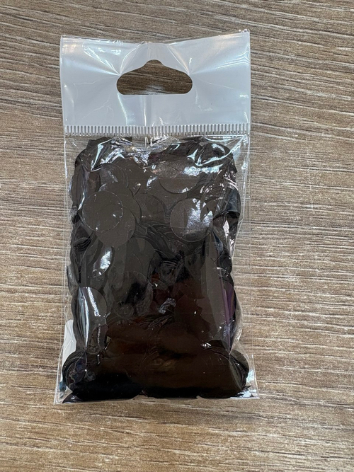 Конфетти Цвет: черный