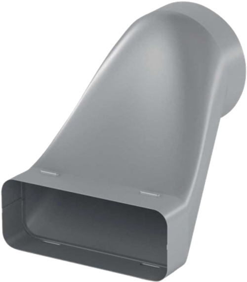 Наконечник для смещения воздуховода, d = 150 мм