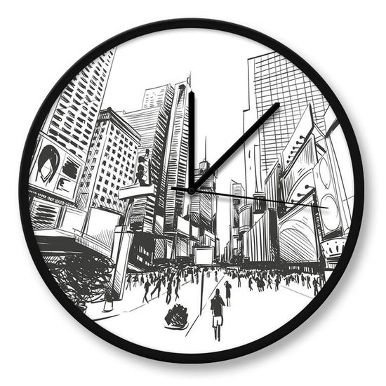 Настенные часы "Pattern" 044