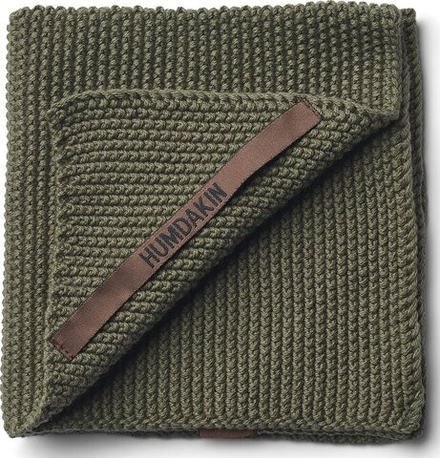 Полотенце кухонное Humdakin Knitted, хлопок, 28 28 см, зелёное