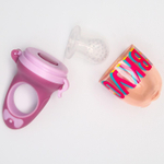 5365515 Ниблер для прикорма с силиконовой сеточкой «Вкусняшки», р-р сеточки М