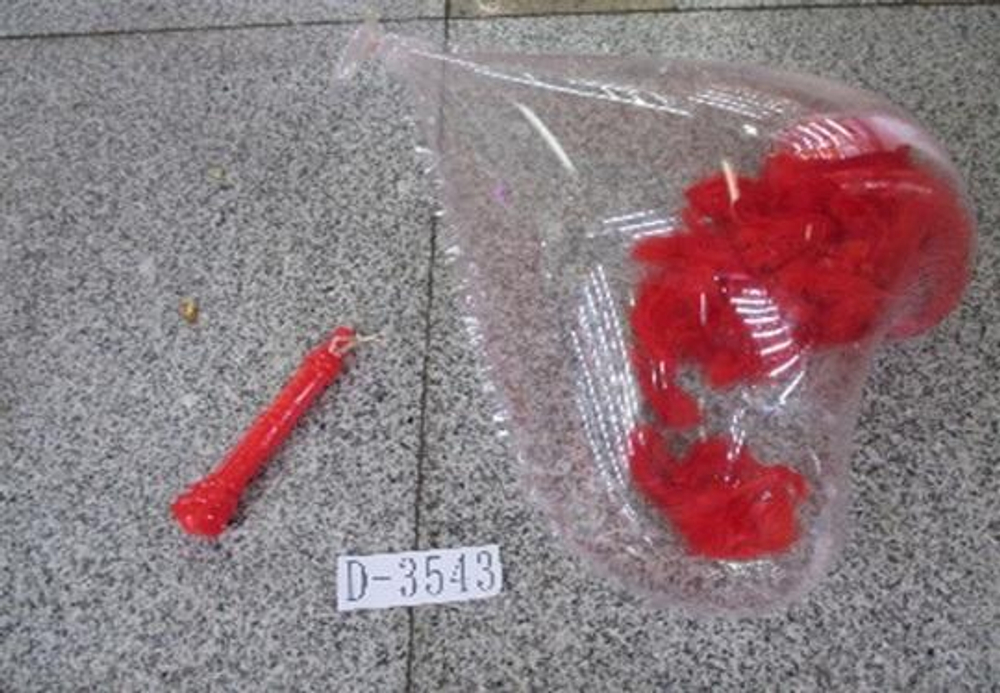 Шар со светом сердце ручка 4 цвета микс