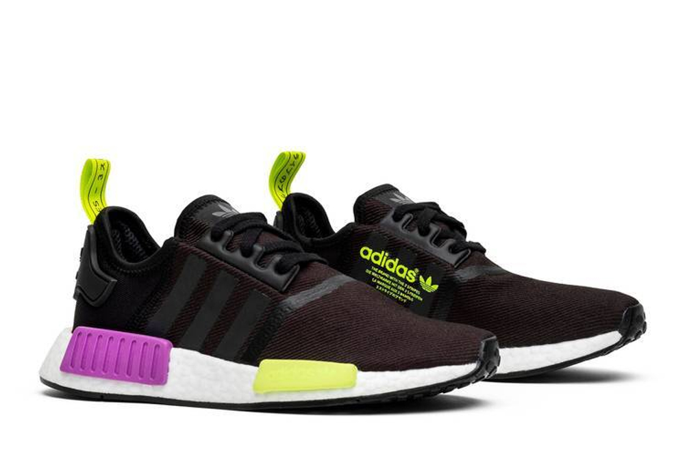 Кроссовки Adidas Originals Nmd_R1 Core Black Shock Purple