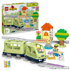 Конструктор LEGO DUPLO Town 10427 Приключение с интерактивным поездом — фото 1